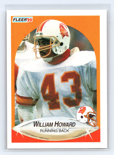 1990 Fleer #349 William Howard