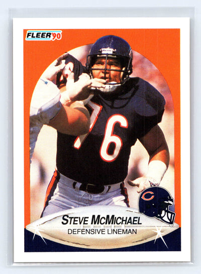 1990 Fleer #296 Steve McMichael