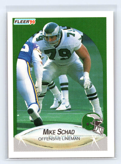 1990 Fleer #89 Mike Schad