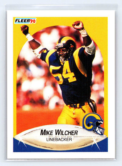 1990 Fleer #46 Mike Wilcher