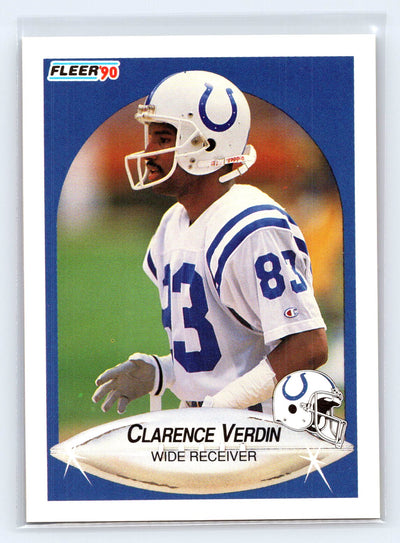 1990 Fleer #235 Clarence Verdin