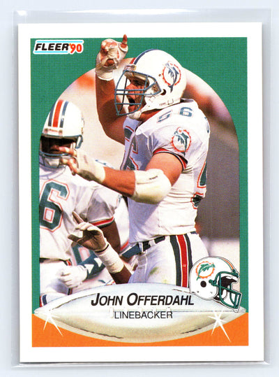 1990 Fleer #245 John Offerdahl