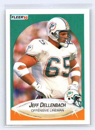 1990 Fleer #238 Jeff Dellenbach