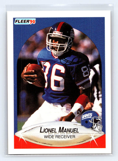 1990 Fleer #71 Lionel Manuel