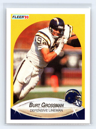 1990 Fleer #308 Burt Grossman