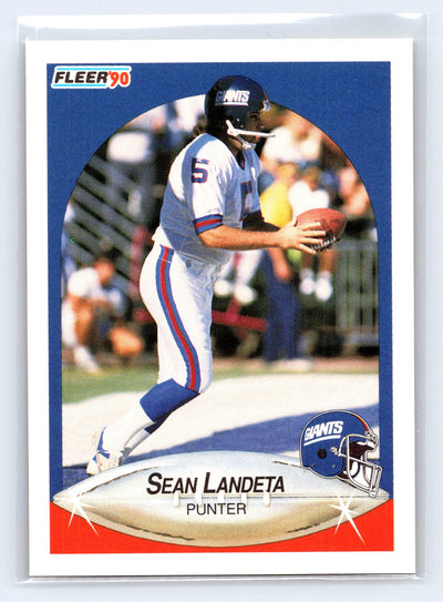 1990 Fleer #70 Sean Landeta