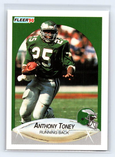 1990 Fleer #92 Anthony Toney