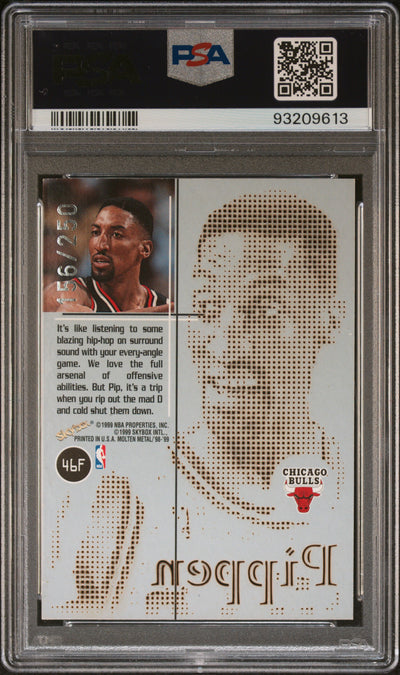 1998 Skybox Molten Metal Fusion #46F Scottie Pippen Fusion PSA 9