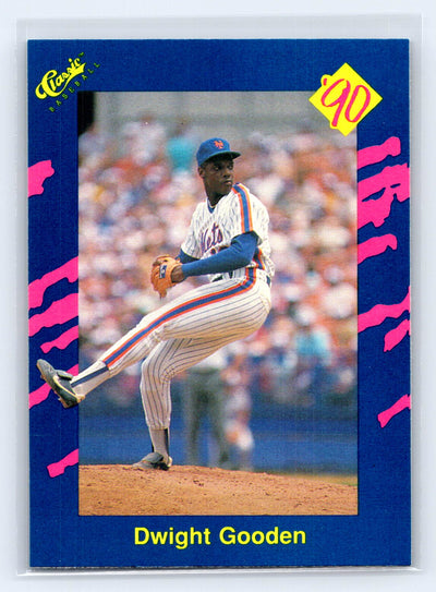 1990 Classic Blue #58 Dwight Gooden