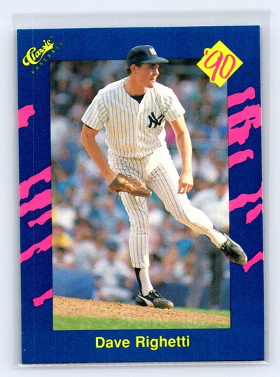 1990 Classic Blue #41 Dave Righetti