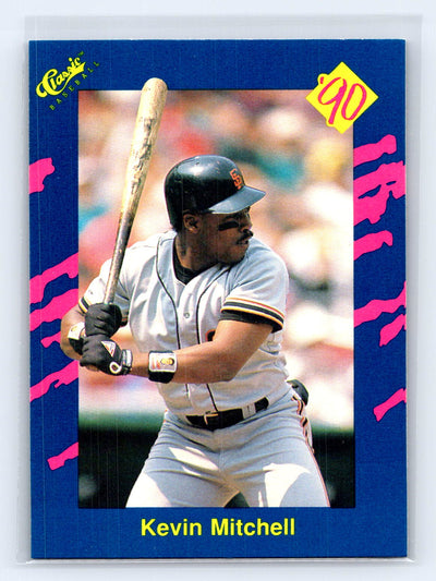 1990 Classic Blue #64 Kevin Mitchell