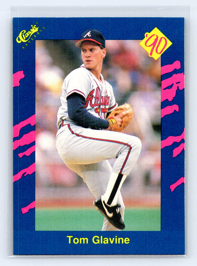 1990 Classic Blue #36 Tom Glavine