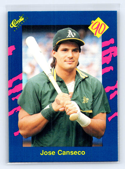 1990 Classic Blue #22 Jose Canseco