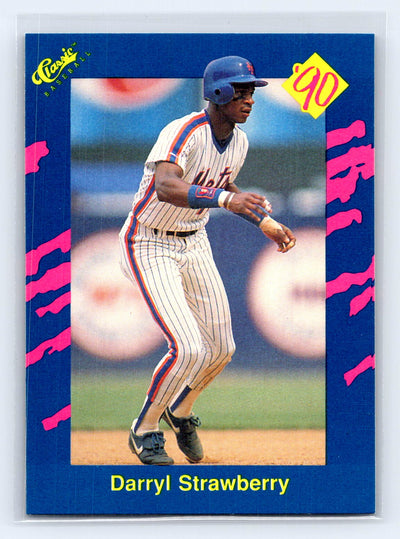 1990 Classic Blue #33 Darryl Strawberry