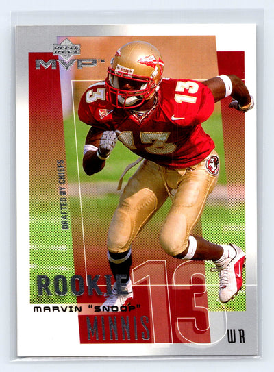 2001 Upper Deck MVP #309 Marvin "Snoop" Minnis