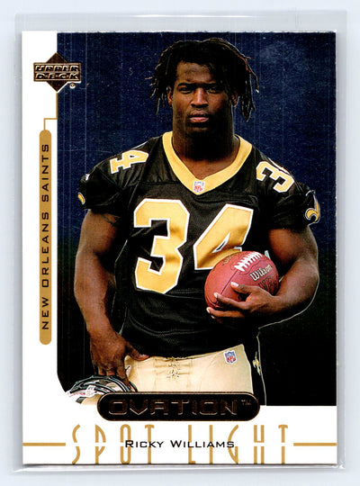 1999 Upper Deck Ovation #OS5 Ricky Williams Spotlight