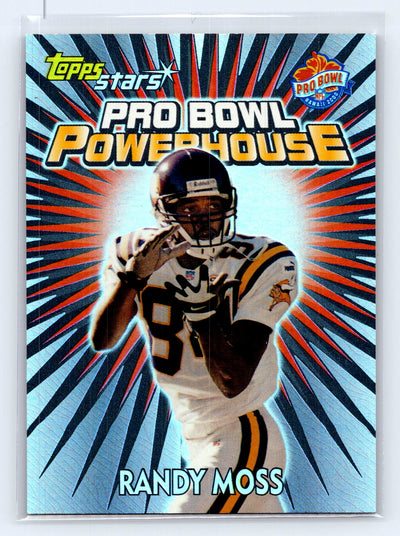 2000 Topps Stars #PB15 Randy Moss Pro Bowl Powerhouse