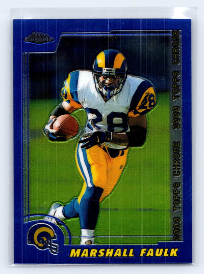 2000 Topps Chrome #124 Marshall Faulk