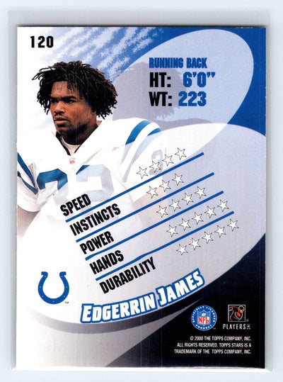 2000 Topps Stars #PP6 Edgerrin James Promos