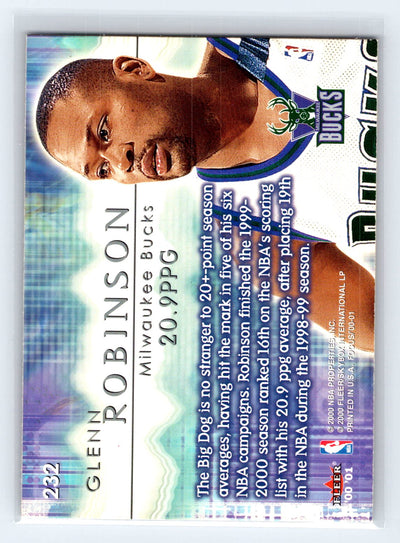 2000-01 Fleer Focus #232 Glenn Robinson