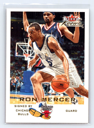 2000-01 Fleer Focus #99 Ron Mercer