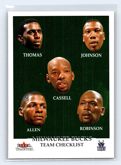 2000-01 Fleer Tradition #299 Milwaukee Bucks