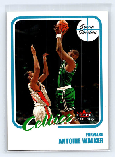 2000-01 Fleer Tradition #9 SS Antoine Walker Sharpshooters