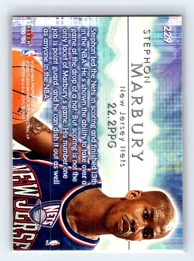 2000-01 Fleer Focus #229 Stephon Marbury