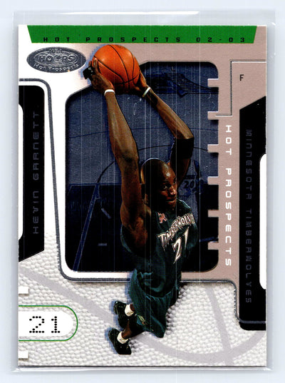 2002-03 Hoops Hot Prospects #47 Kevin Garnett