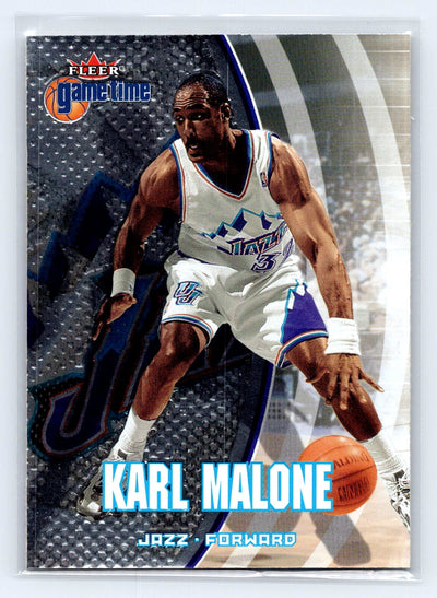 2000-01 Fleer Game Time #7 Karl Malone