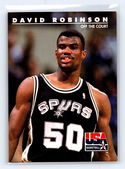 1992 SkyBox USA #77 David Robinson