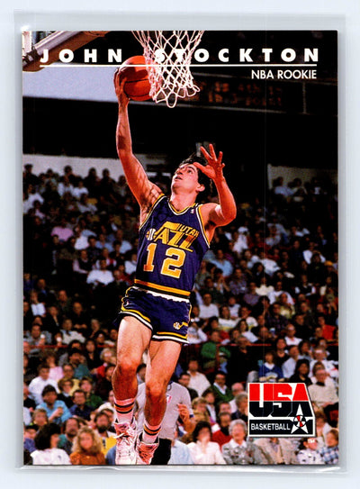 1992 SkyBox USA #83 John Stockton