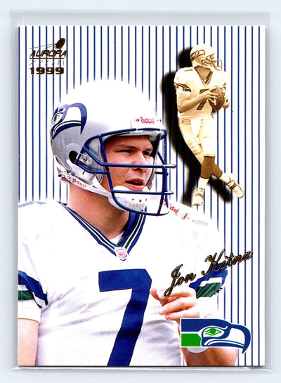 1999 Pacific Aurora #135 Jon Kitna Pinstripes