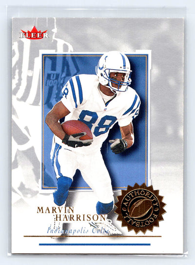 2001 Fleer Authority #26 Marvin Harrison