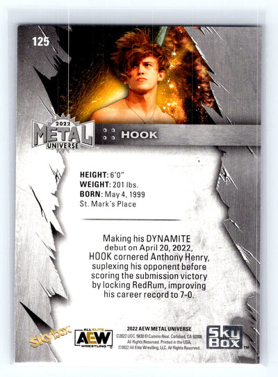 2022 SkyBox Metal Universe AEW #125 HOOK