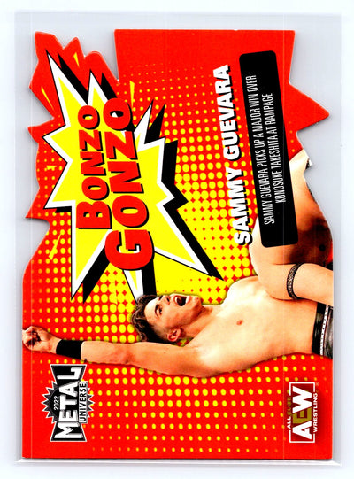 2022 SkyBox Metal Universe AEW #BG-4 Bryan Danielson Bonzo Gonzo