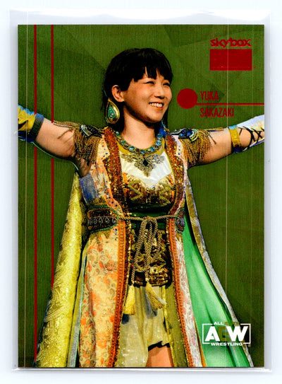 2022 SkyBox Metal Universe AEW #PP-29 Yuka Sakazaki Skybox Premium