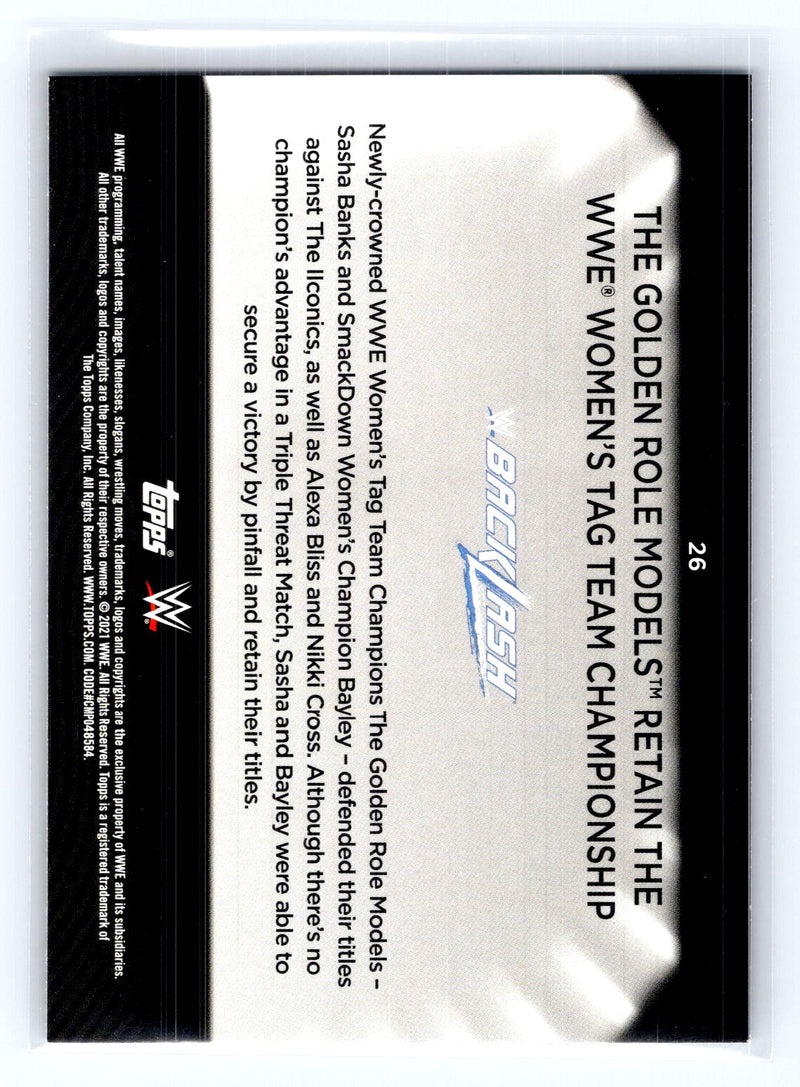 2021 Topps WWE Women&