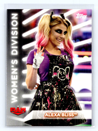 2021 Topps WWE Women's Division #R-1 Alexa Bliss Roster