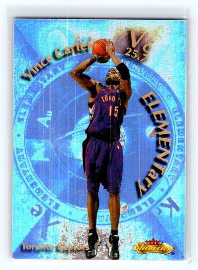 2000-01 Fleer Showcase #1 E Vince Carter ELEMENTary