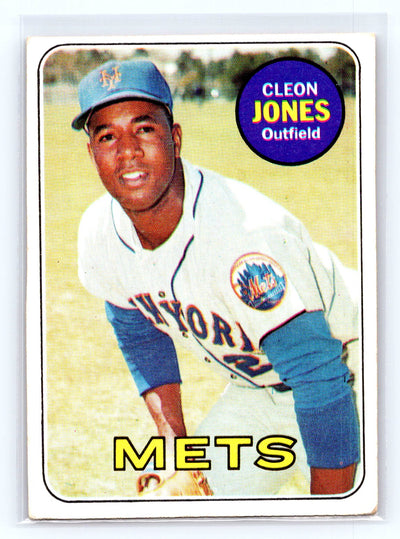 1969 Topps #512 Cleon Jones