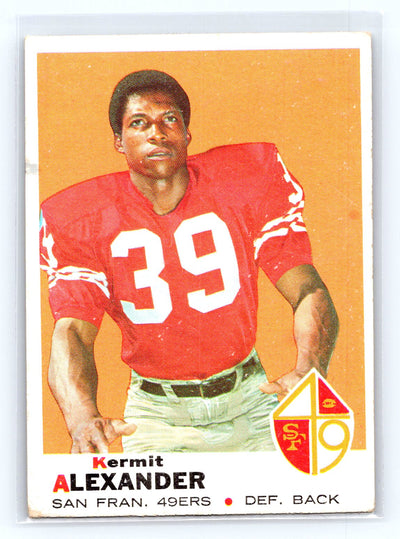 1969 Topps #179 Kermit Alexander