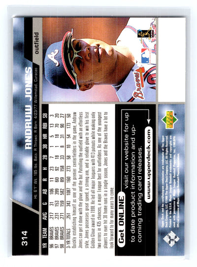 1999 Upper Deck #314 Andruw Jones