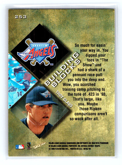 1999 Metal Universe #253 Troy Glaus