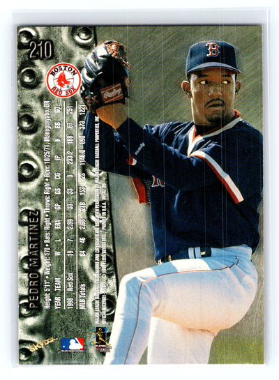 1999 Metal Universe #210 Pedro Martinez