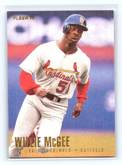 1996 Fleer Update #U191 Willie McGee