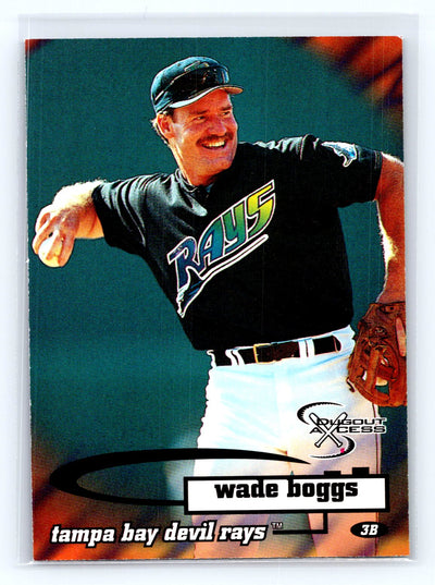 1998 SkyBox Dugout Axcess #83 Wade Boggs