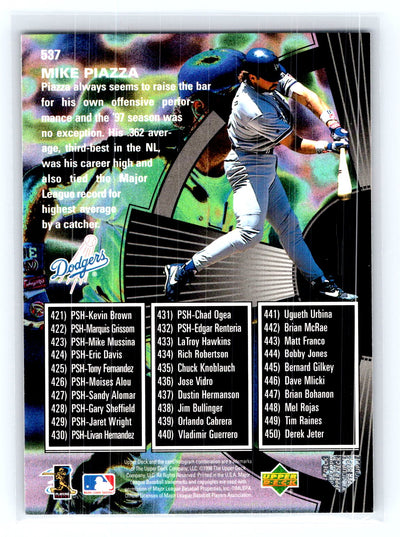 1998 Upper Deck #537 Mike Piazza