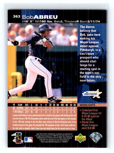 1997 Upper Deck #363 Bob Abreu