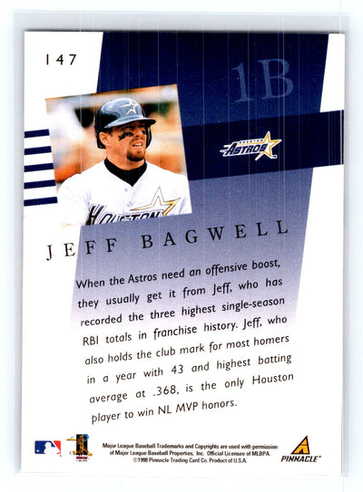 1998 Pinnacle Performers #147 Jeff Bagwell